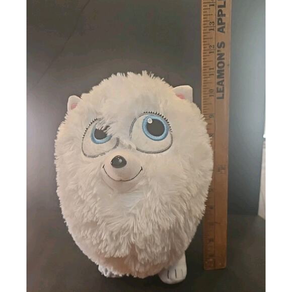 Build-A-Bear Secret Life of Pets 2 Gidget 12" White Stuffed Plush Pomeranian Dog - Picture 8 of 8